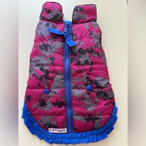 Camouflage Fur-Lined Jacket